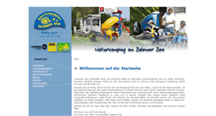 Desktop Screenshot of campingplatz-salemer-see.de