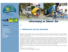 Tablet Screenshot of campingplatz-salemer-see.de